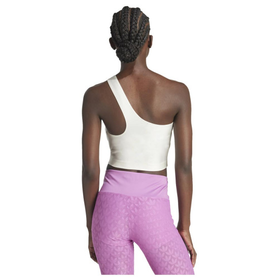 Adidas Γυναικεία αμάνικη μπλούζα Fashion Cut-Out Spandex Crop Top
